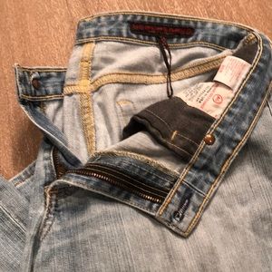 AG “The Saga” crop jeans